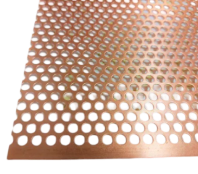 Cupro Nickel® Alloy 90/10 Perforated Sheets